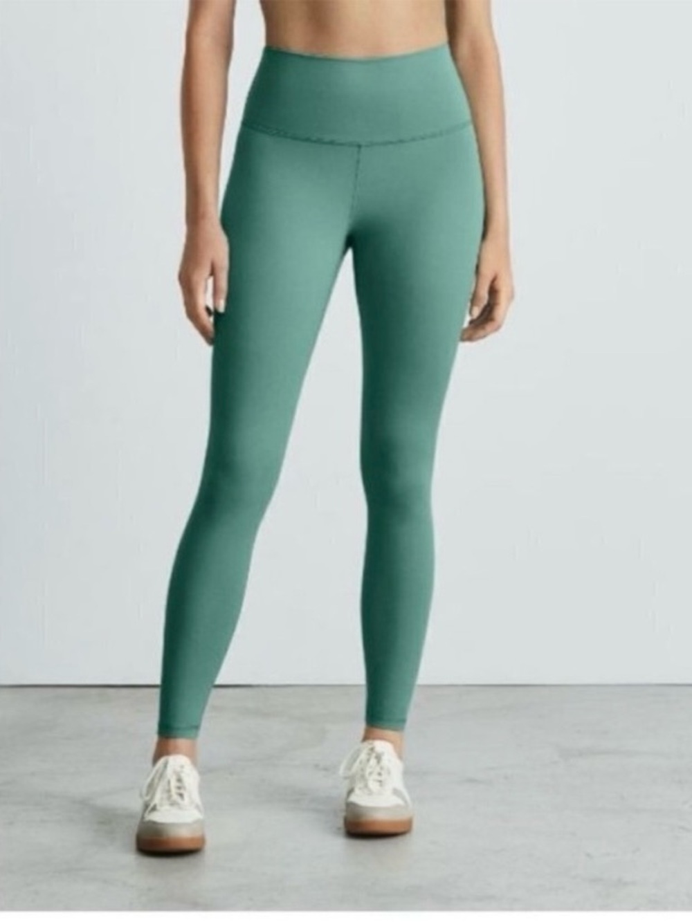 Everlane Small Soft Green Perform Ankle Leggings NWT Athletic Workout Gym